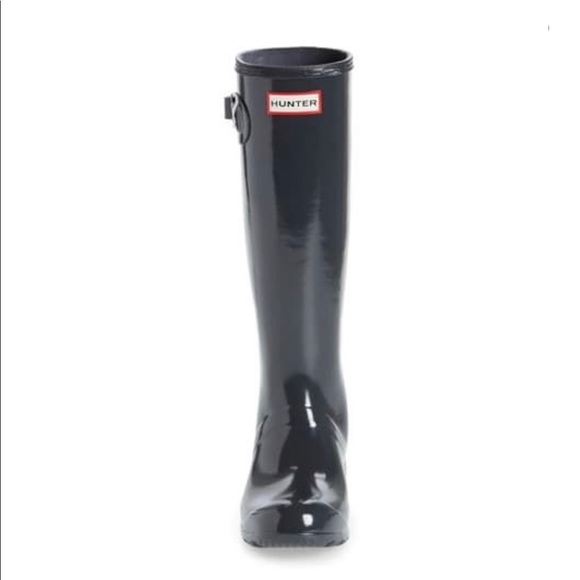 NIB Hunter Original Tour Gloss Packable Rain Boot - Picture 5 of 7